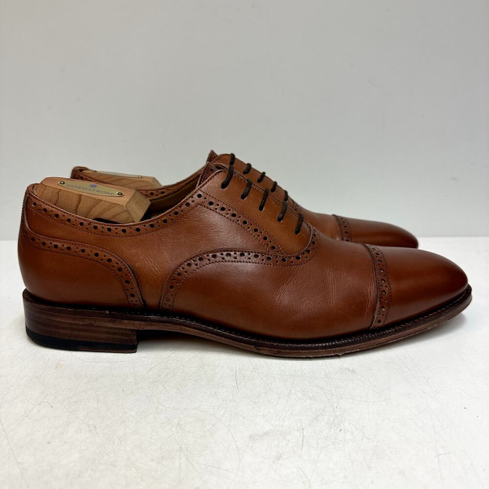EXCELLENT Meermin Oxford Tan Antique Calf Goodyear welt 101513 UK 9.5 US 10.5 D - Picture 4 of 15
